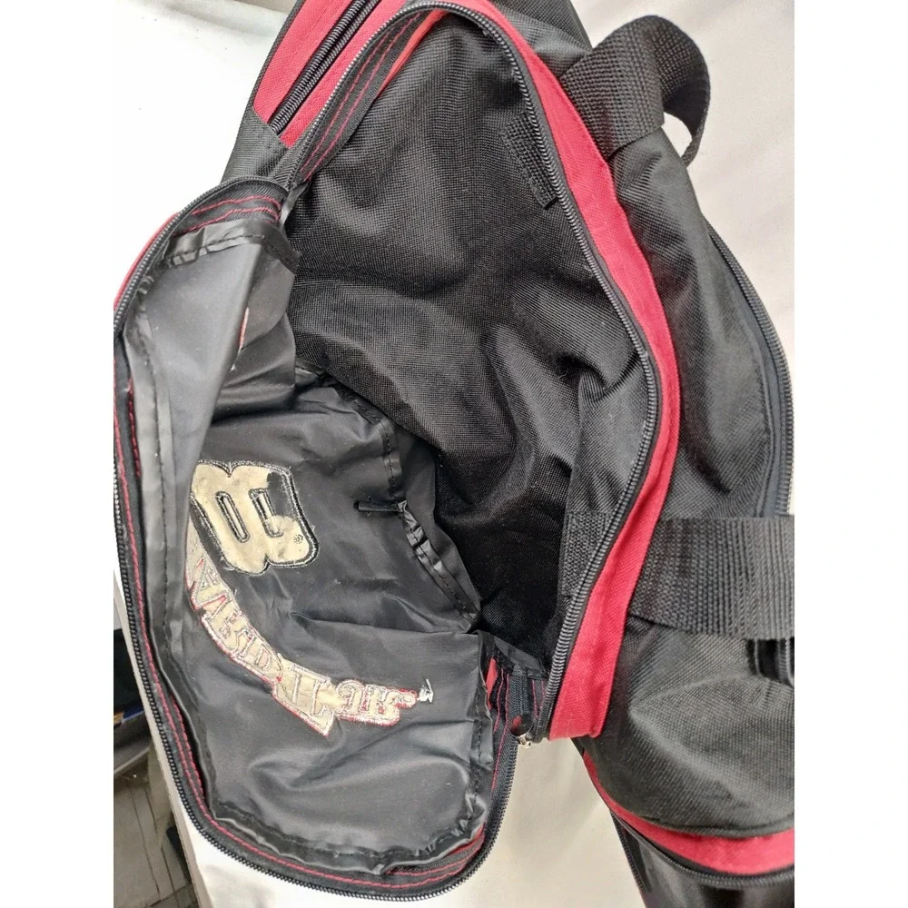 Vintage Dale Earnhardt Jr #8 Authentic NASCAR Racing Black Red Travel Duffel Bag